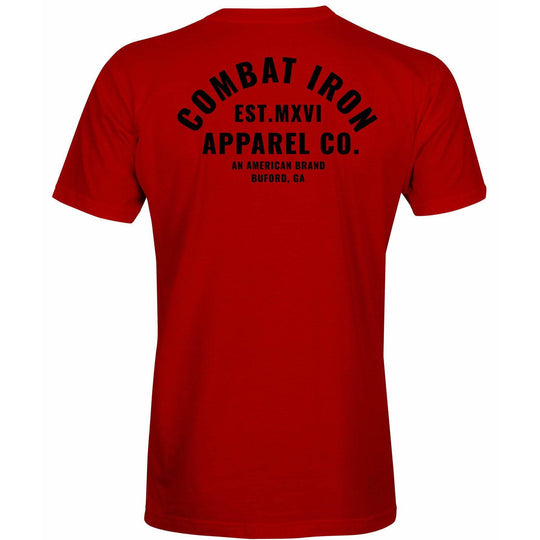 Arched Combat Iron Men's T-Shirt - One Revolver Surfboards