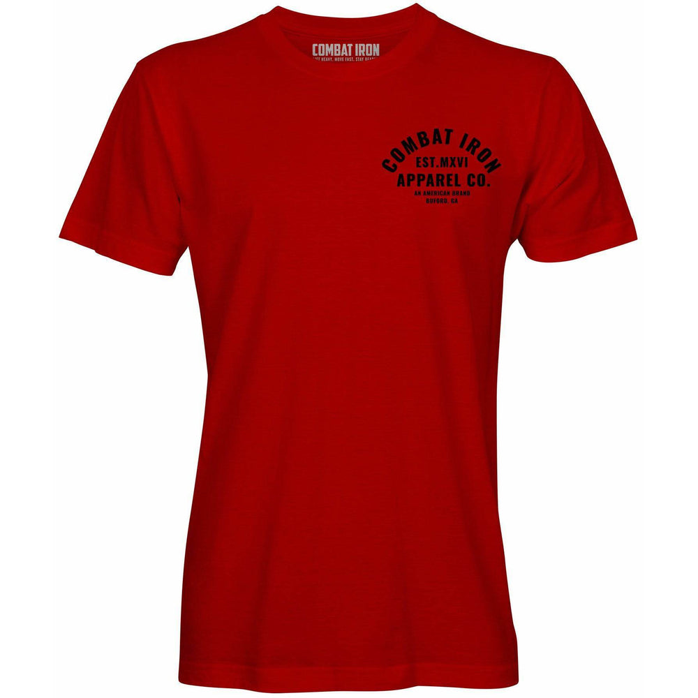 Arched Combat Iron Men's T-Shirt - GRAPHIC T-SHIRT - One Revolver Surfboards