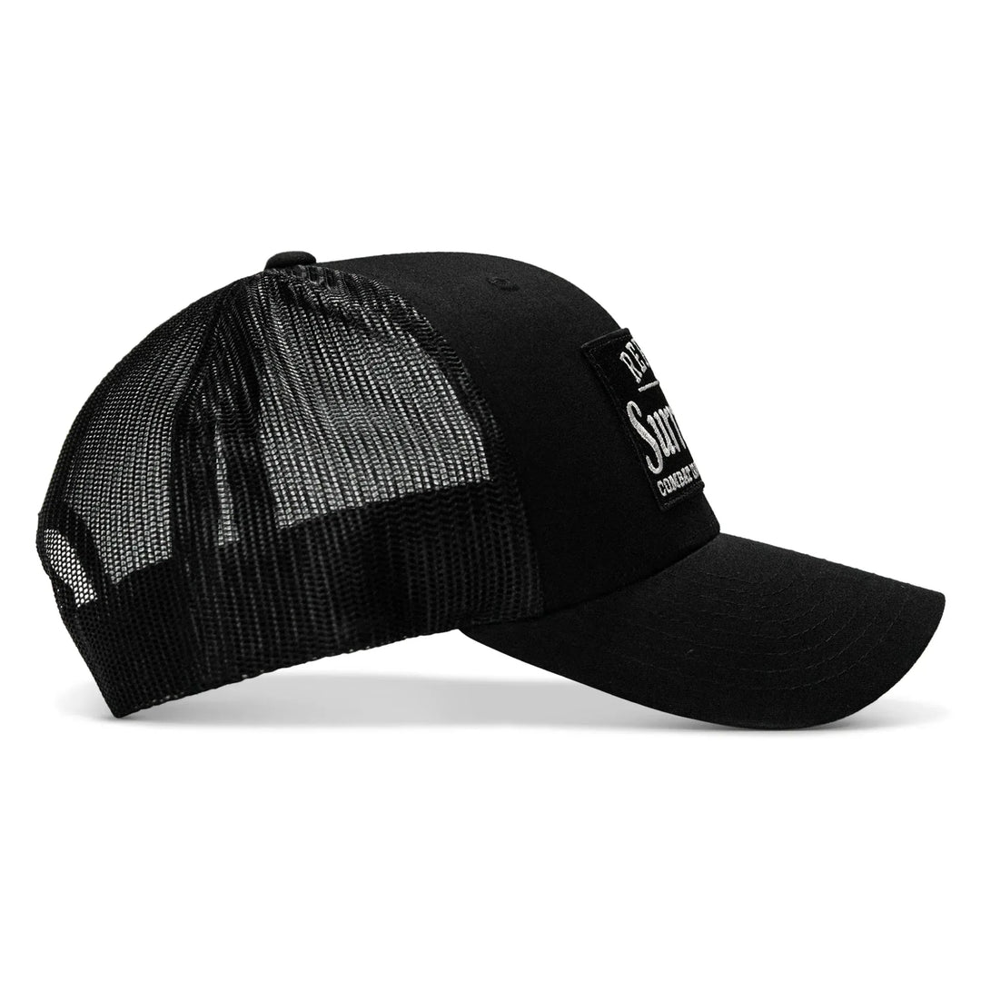 One Revolver Surfboards - Refuse To Surrender B/W Patch Snapback Hat HEADWEAR