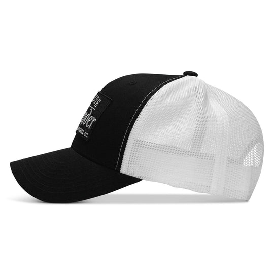 Refuse To Surrender B/W Patch Snapback Hat - One Revolver Surfboards