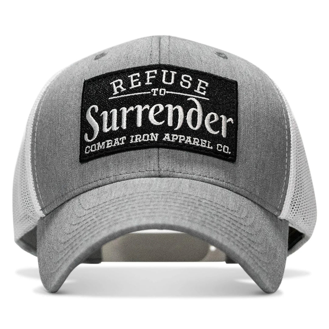 One Revolver Surfboards - Refuse To Surrender B/W Patch Snapback Hat HEADWEAR