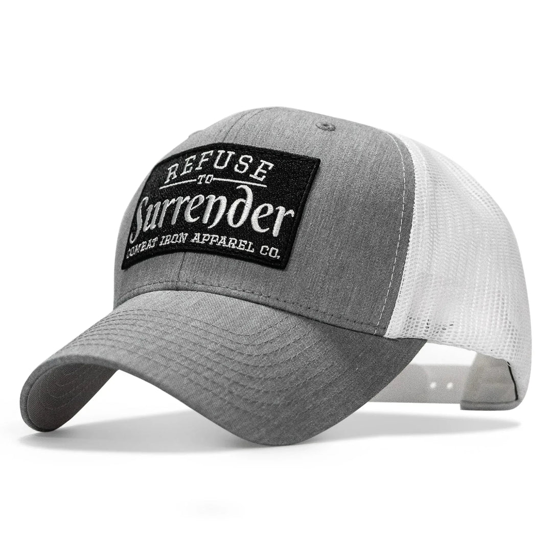One Revolver Surfboards - Refuse To Surrender B/W Patch Snapback Hat HEADWEAR