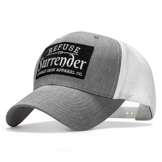 One Revolver Surfboards - Refuse To Surrender B/W Patch Snapback Hat HEADWEAR