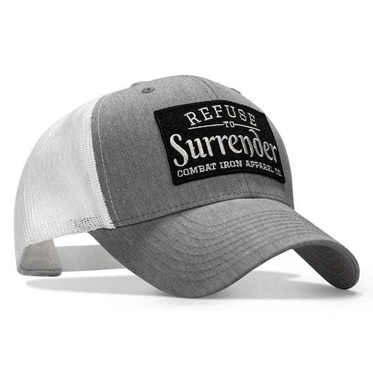 One Revolver Surfboards - Refuse To Surrender B/W Patch Snapback Hat HEADWEAR