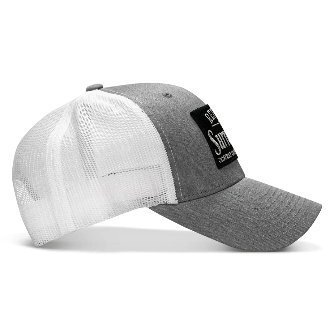 One Revolver Surfboards - Refuse To Surrender B/W Patch Snapback Hat HEADWEAR