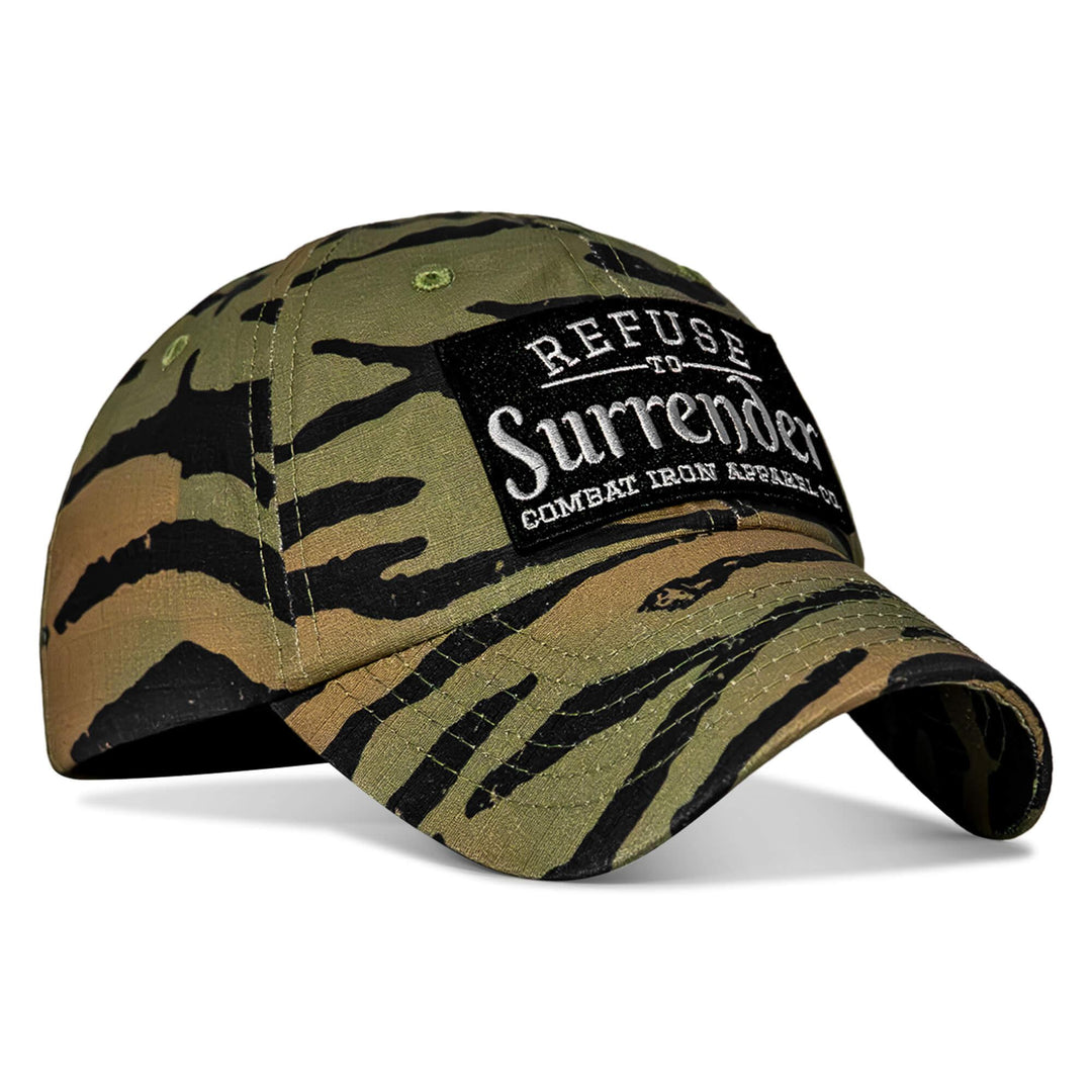 One Revolver Surfboards - Refuse To Surrender Patch Tactical Ripstop Mesh Snapback Hat HEADWEAR
