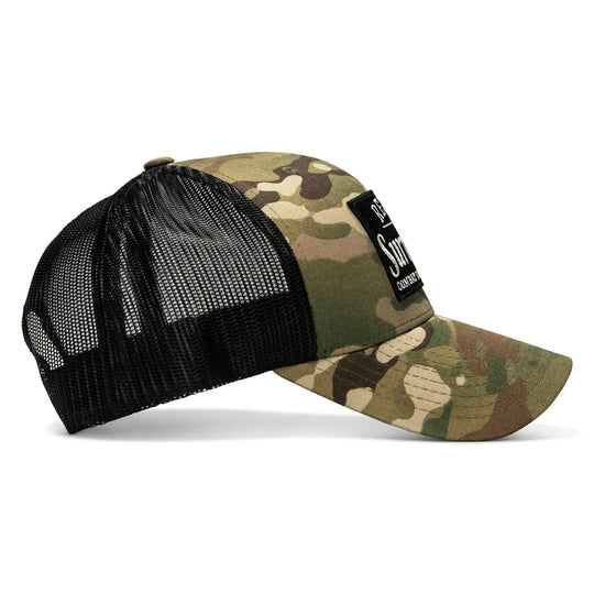 One Revolver Surfboards - Refuse To Surrender B/W Patch Snapback Hat HEADWEAR
