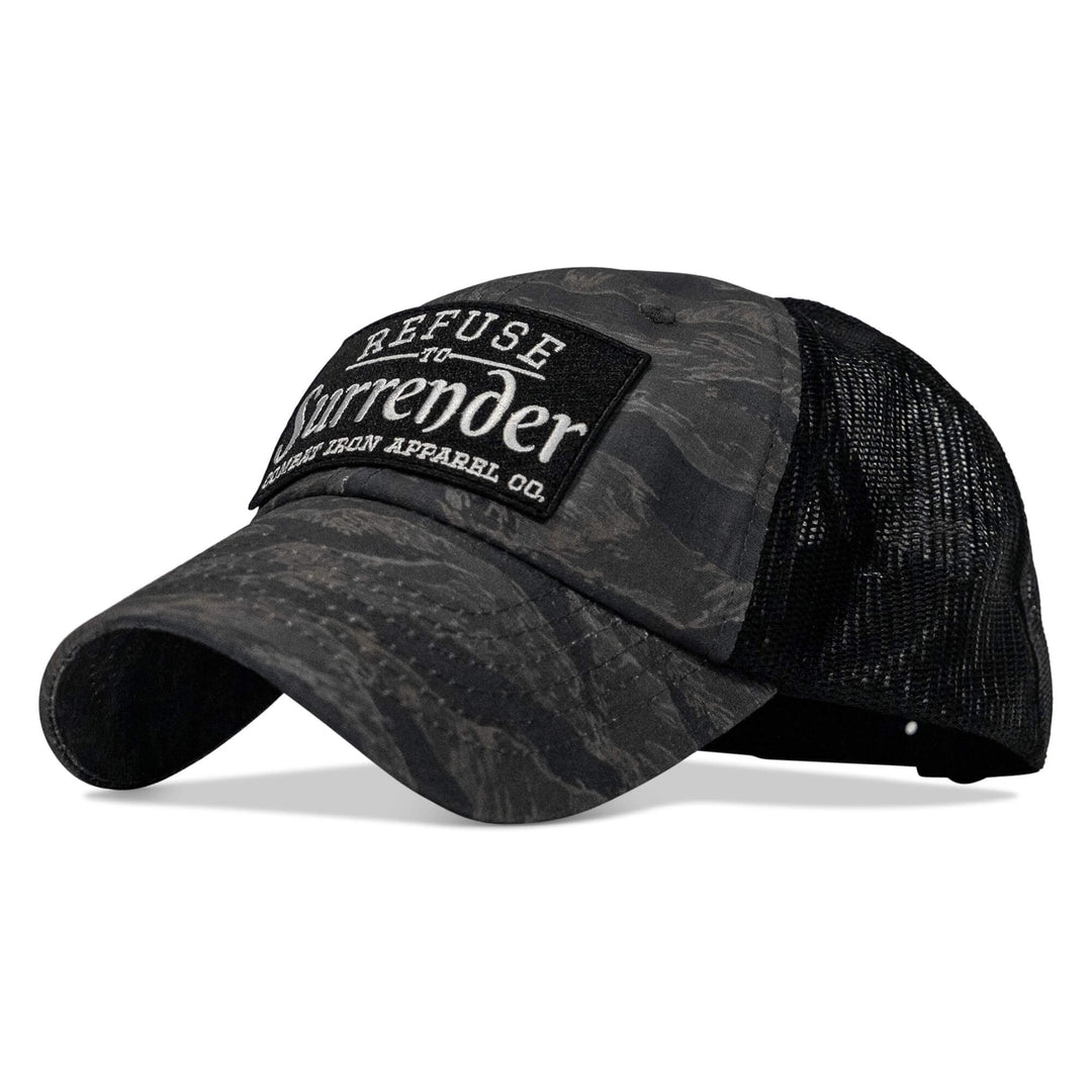 One Revolver Surfboards - Refuse To Surrender Patch Tactical Ripstop Mesh Snapback Hat HEADWEAR