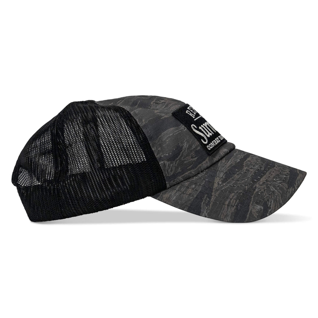 One Revolver Surfboards - Refuse To Surrender Patch Tactical Ripstop Mesh Snapback Hat HEADWEAR