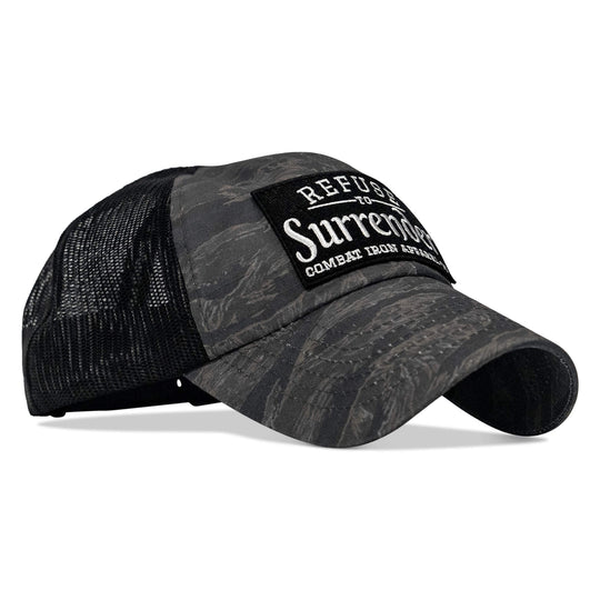 One Revolver Surfboards - Refuse To Surrender Patch Tactical Ripstop Mesh Snapback Hat HEADWEAR