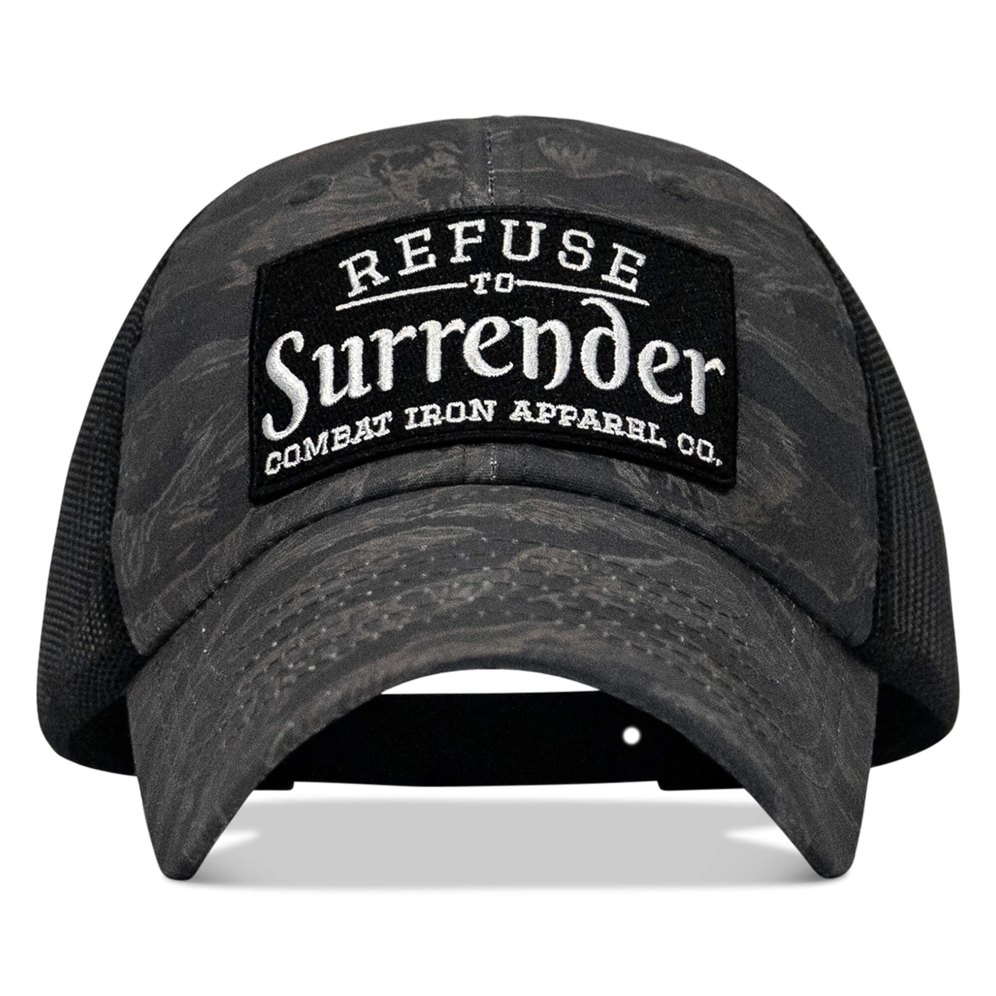 One Revolver Surfboards - Refuse To Surrender Patch Tactical Ripstop Mesh Snapback Hat HEADWEAR