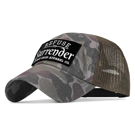 One Revolver Surfboards - Refuse To Surrender Patch Tactical Ripstop Mesh Snapback Hat HEADWEAR