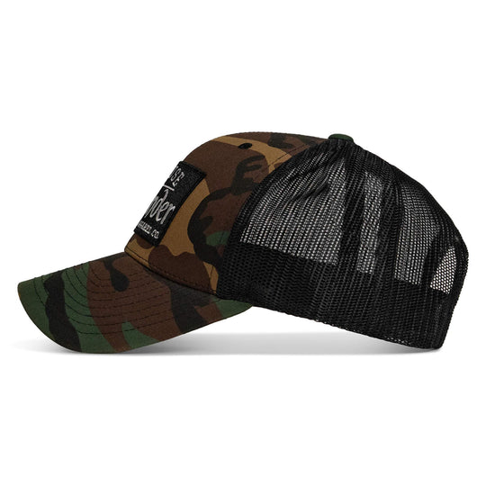 One Revolver Surfboards - Refuse To Surrender B/W Patch Snapback Hat HEADWEAR