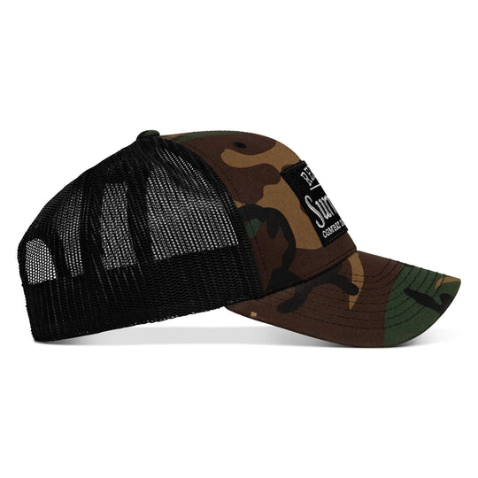 One Revolver Surfboards - Refuse To Surrender B/W Patch Snapback Hat HEADWEAR