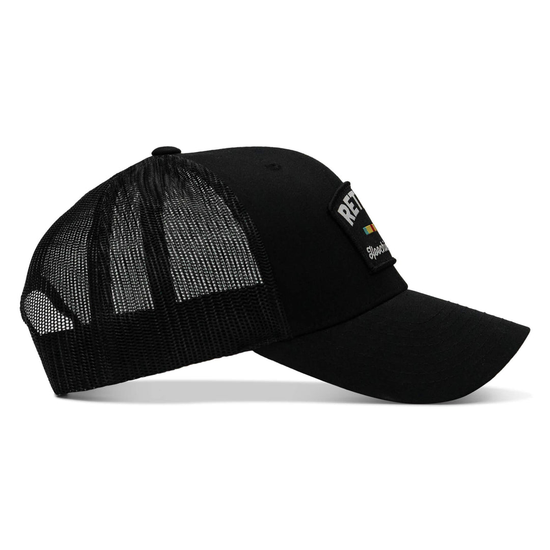 One Revolver Surfboards - Retired Hoochie Daddy Veteran Patch Snapback Hat HEADWEAR