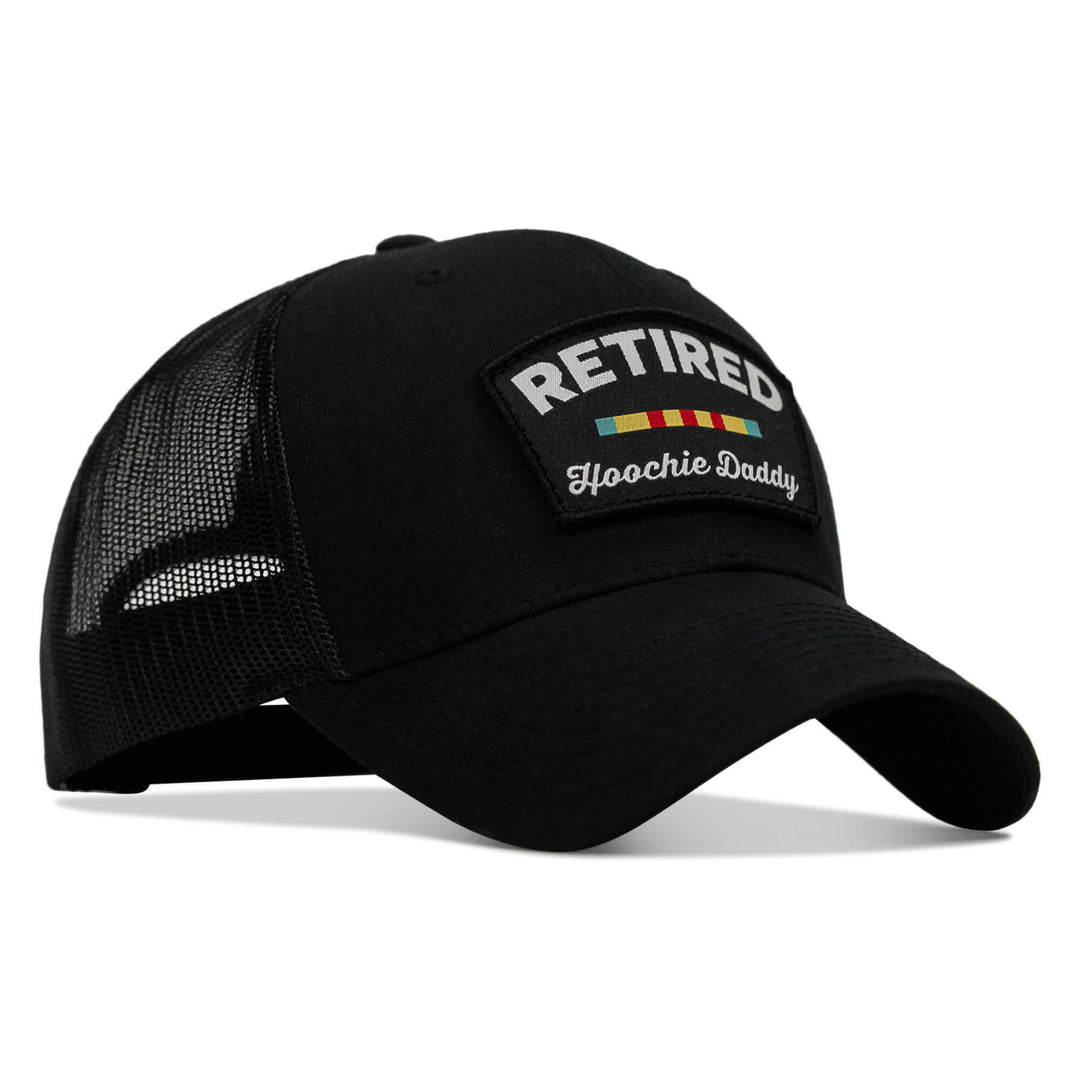 One Revolver Surfboards - Retired Hoochie Daddy Veteran Patch Snapback Hat HEADWEAR