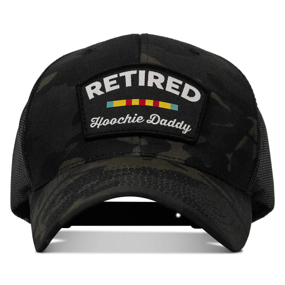 One Revolver Surfboards - Retired Hoochie Daddy Veteran Patch Snapback Hat HEADWEAR