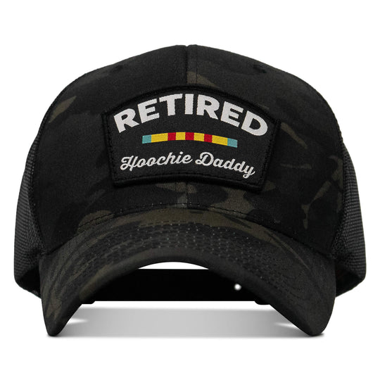 One Revolver Surfboards - Retired Hoochie Daddy Veteran Patch Snapback Hat HEADWEAR