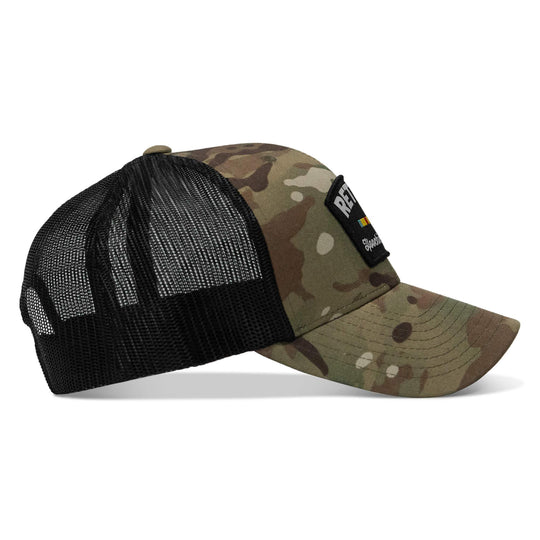 One Revolver Surfboards - Retired Hoochie Daddy Veteran Patch Snapback Hat HEADWEAR