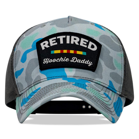 One Revolver Surfboards - Retired Hoochie Daddy Veteran Patch Snapback Hat HEADWEAR