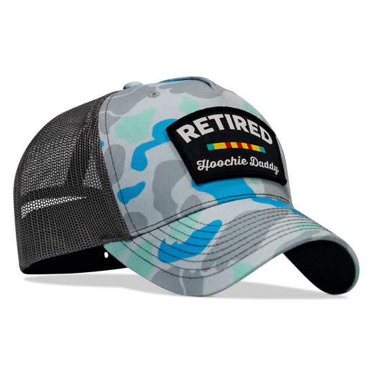 One Revolver Surfboards - Retired Hoochie Daddy Veteran Patch Snapback Hat HEADWEAR