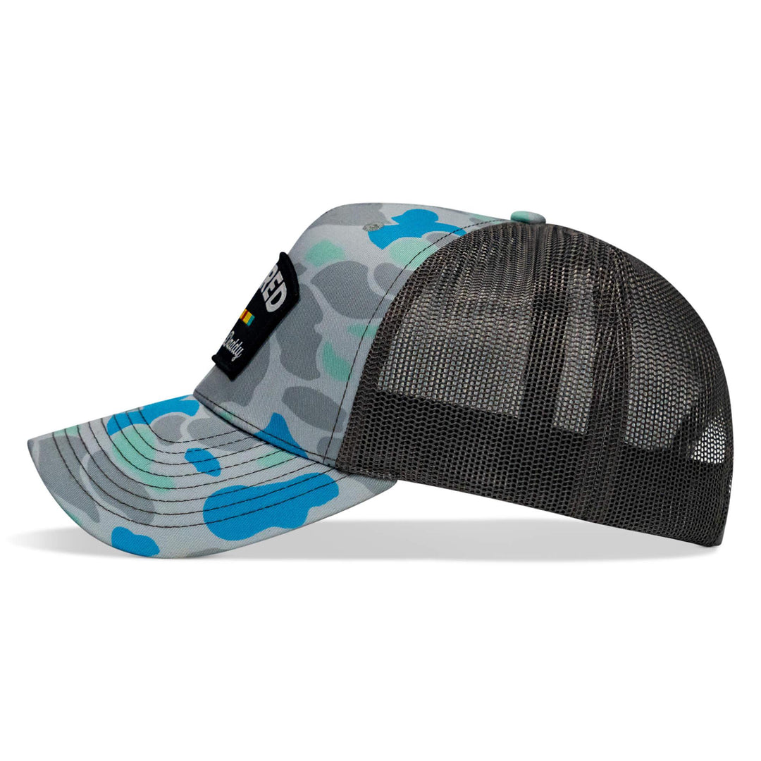 One Revolver Surfboards - Retired Hoochie Daddy Veteran Patch Snapback Hat HEADWEAR