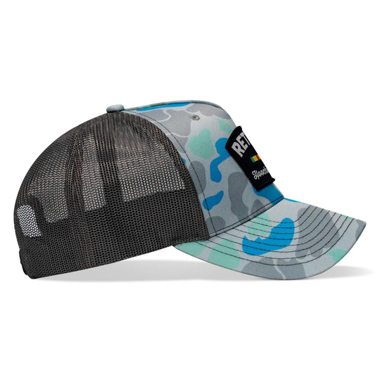 One Revolver Surfboards - Retired Hoochie Daddy Veteran Patch Snapback Hat HEADWEAR