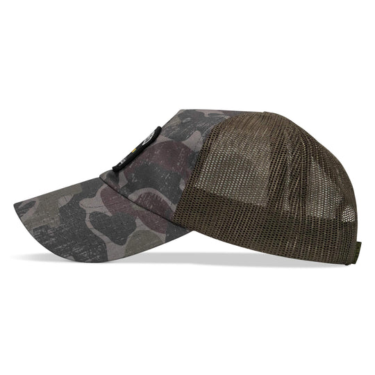 One Revolver Surfboards - Retired Hoochie Daddy Veteran Patch Ripstop Tactical Mesh Snapback Hat HEADWEAR