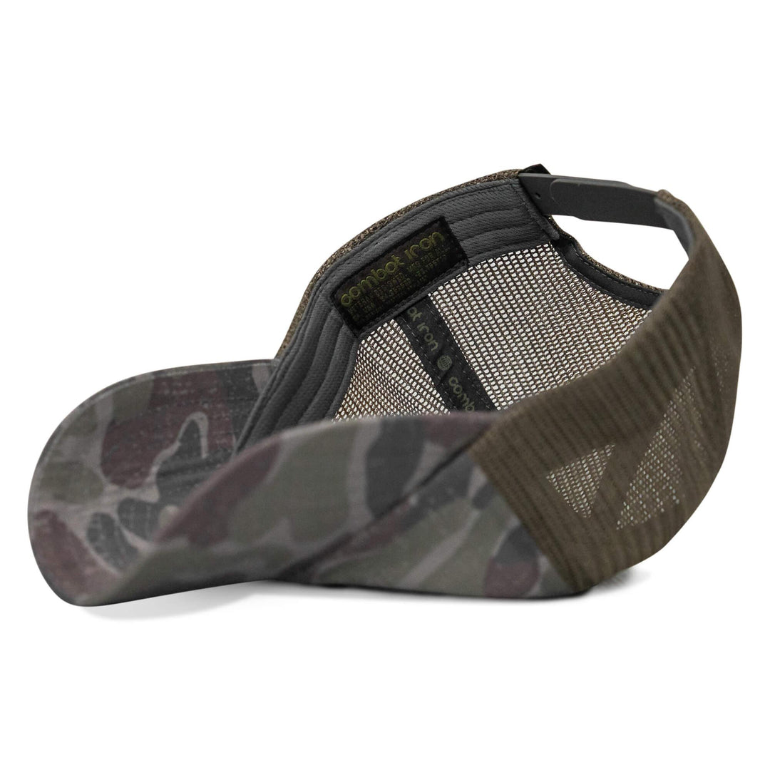 One Revolver Surfboards - Retired Hoochie Daddy Veteran Patch Ripstop Tactical Mesh Snapback Hat HEADWEAR
