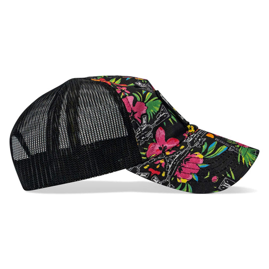 One Revolver Surfboards - Retired Hoochie Daddy Veteran Patch Ripstop Tactical Mesh Snapback Hat HEADWEAR