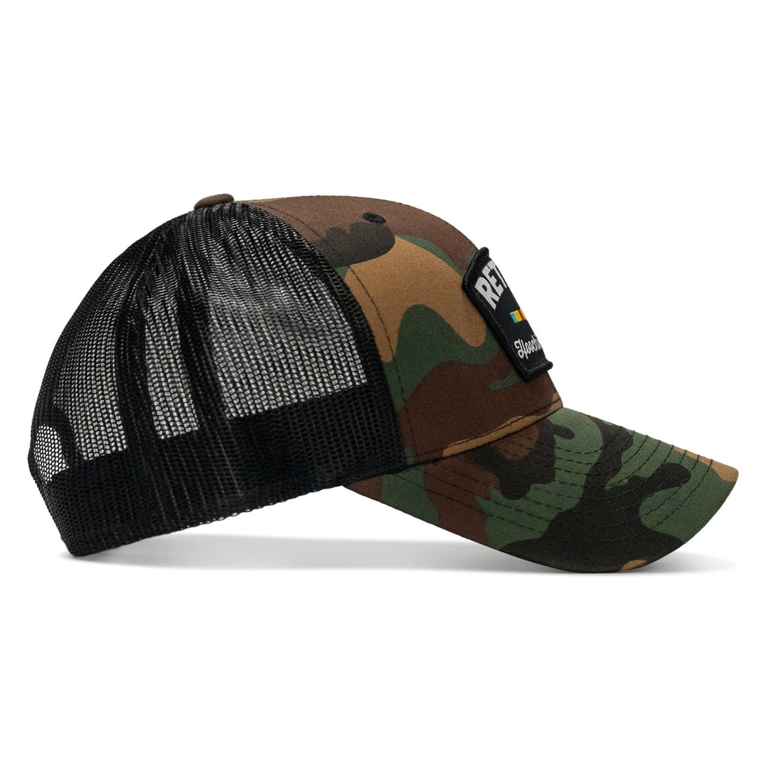 One Revolver Surfboards - Retired Hoochie Daddy Veteran Patch Snapback Hat HEADWEAR