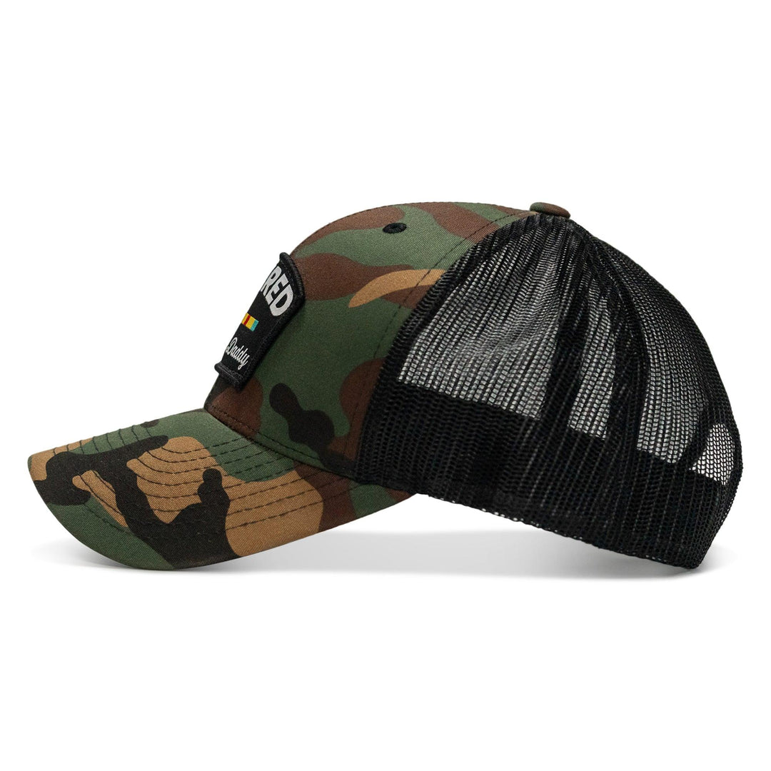 One Revolver Surfboards - Retired Hoochie Daddy Veteran Patch Snapback Hat HEADWEAR
