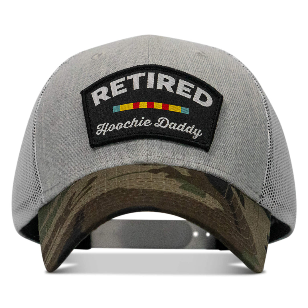 One Revolver Surfboards - Retired Hoochie Daddy Veteran Patch Snapback Hat HEADWEAR