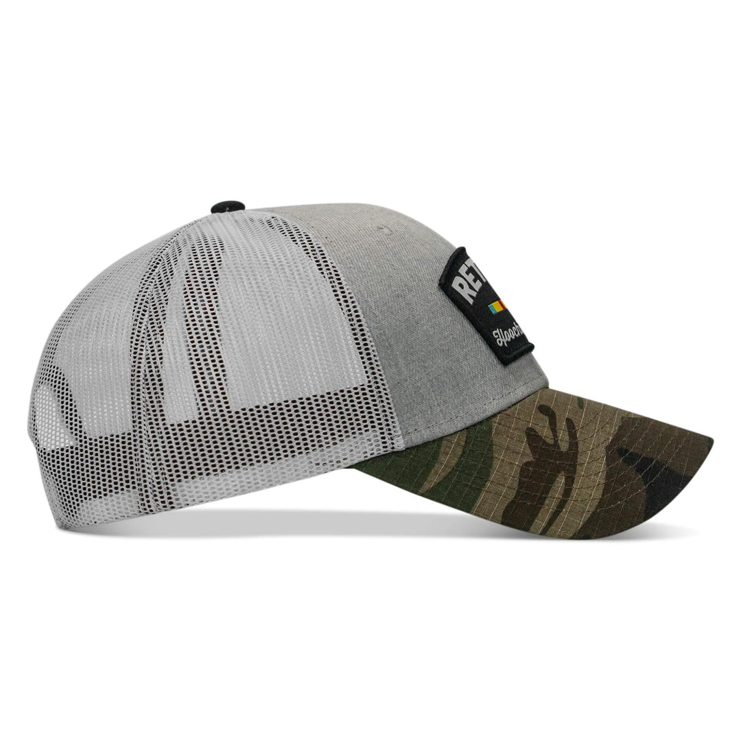 One Revolver Surfboards - Retired Hoochie Daddy Veteran Patch Snapback Hat HEADWEAR