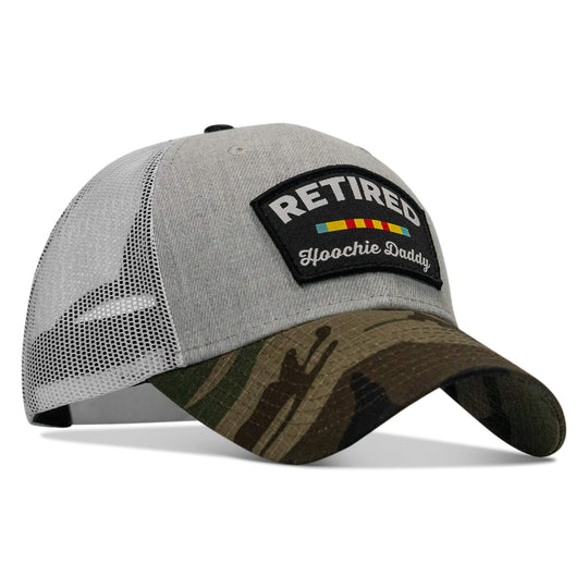 One Revolver Surfboards - Retired Hoochie Daddy Veteran Patch Snapback Hat HEADWEAR