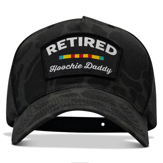 Retired Hoochie Daddy Veteran Patch Snapback Hat