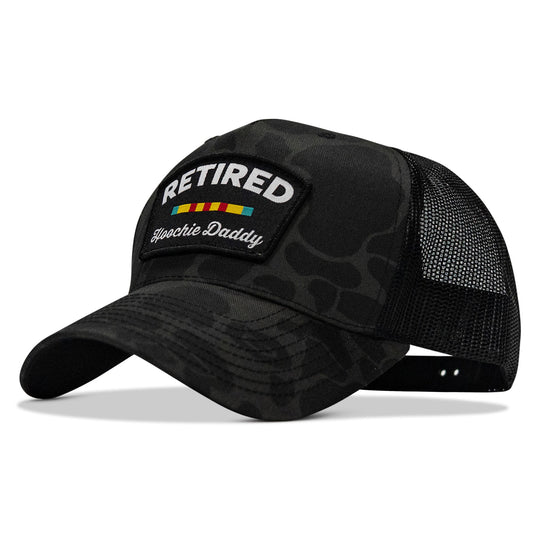 Retired Hoochie Daddy Veteran Patch Snapback Hat