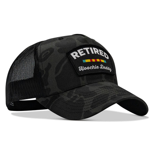 Retired Hoochie Daddy Veteran Patch Snapback Hat