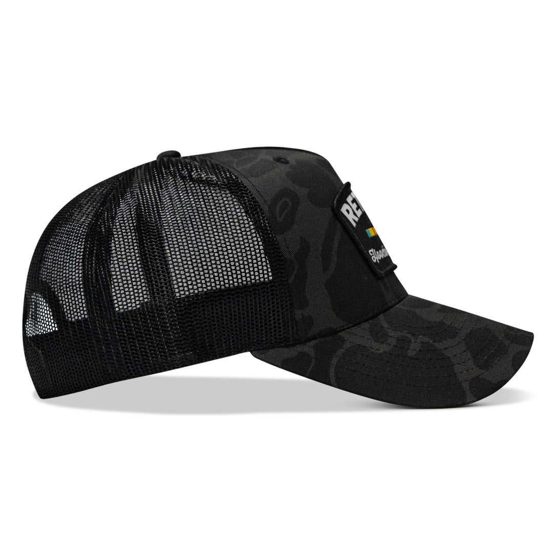 Retired Hoochie Daddy Veteran Patch Snapback Hat