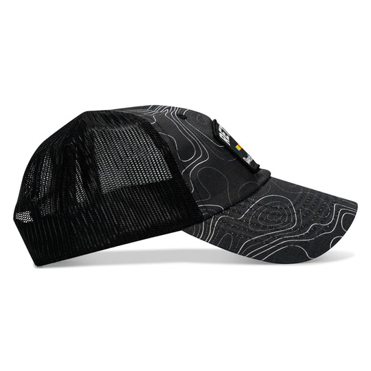 One Revolver Surfboards - Retired Hoochie Daddy Veteran Patch Ripstop Tactical Mesh Snapback Hat HEADWEAR