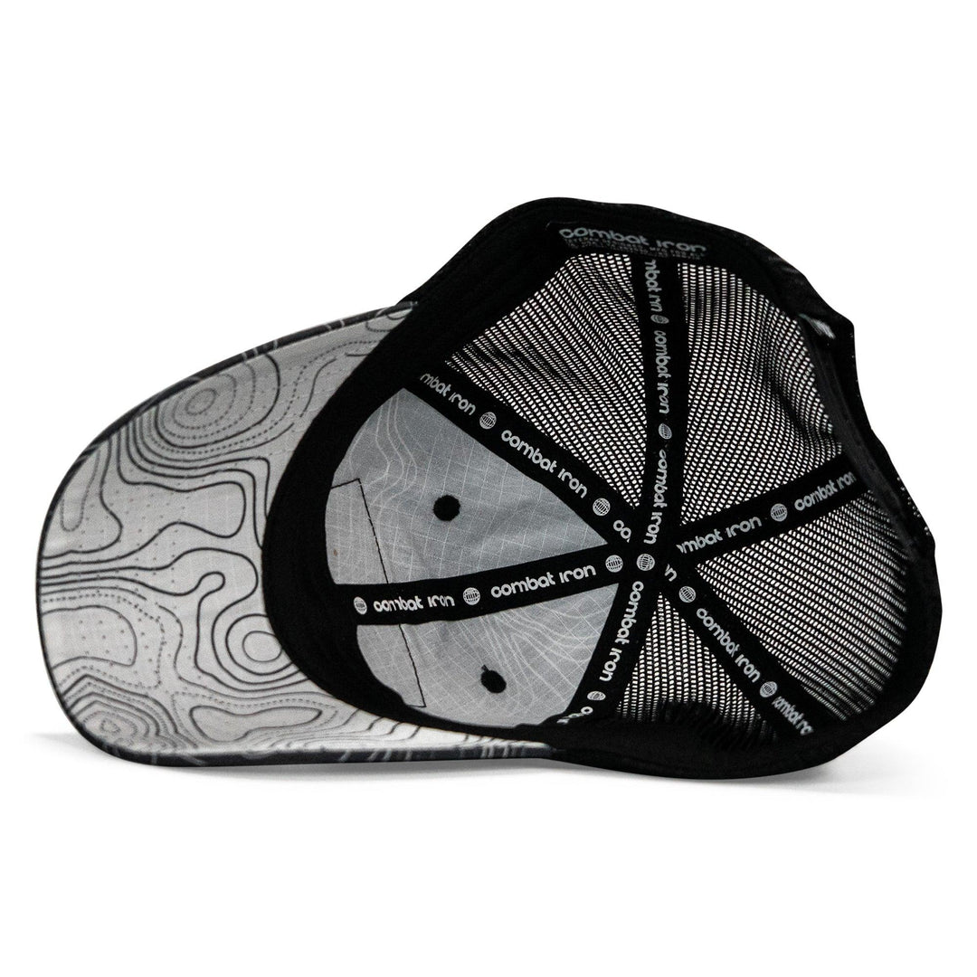 One Revolver Surfboards - Retired Hoochie Daddy Veteran Patch Ripstop Tactical Mesh Snapback Hat HEADWEAR
