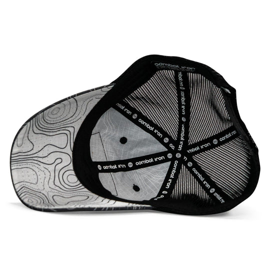 One Revolver Surfboards - Retired Hoochie Daddy Veteran Patch Ripstop Tactical Mesh Snapback Hat HEADWEAR