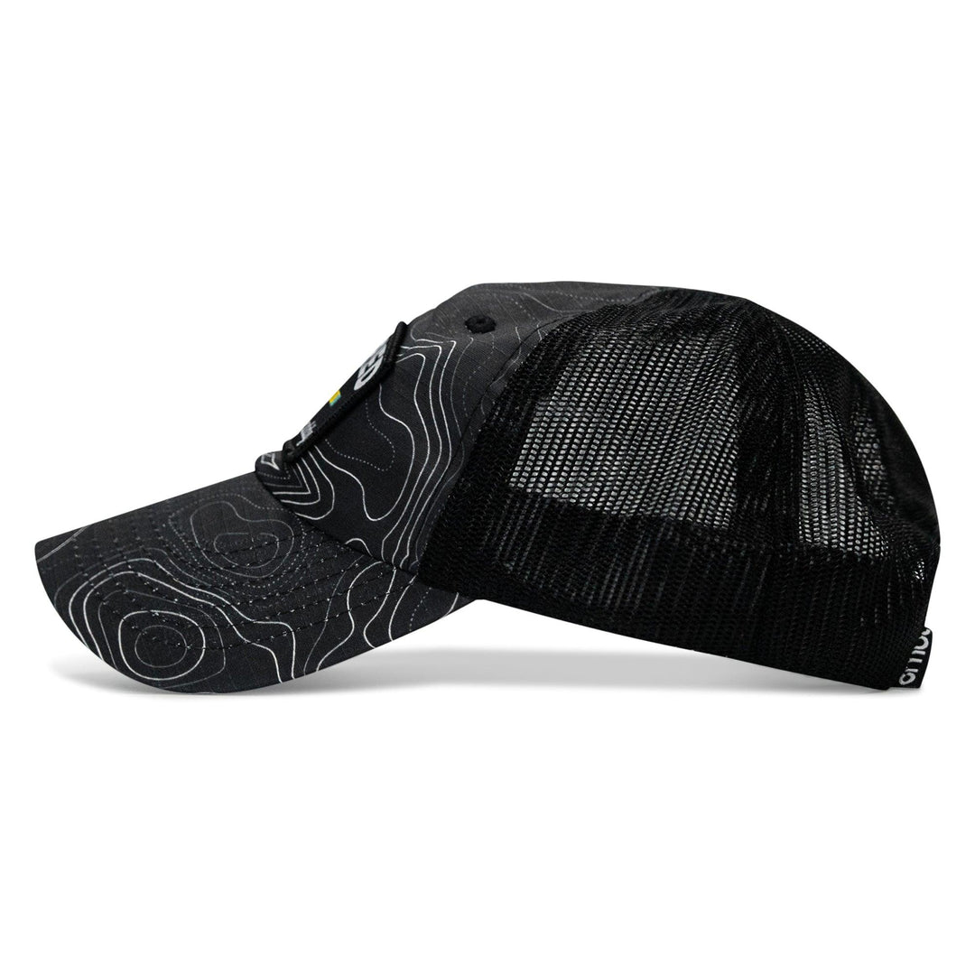 One Revolver Surfboards - Retired Hoochie Daddy Veteran Patch Ripstop Tactical Mesh Snapback Hat HEADWEAR