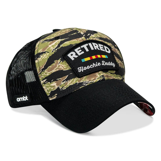 One Revolver Surfboards - Retired Hoochie Daddy Ribbons Patch Original Ripstop Snapback Hat HEADWEAR