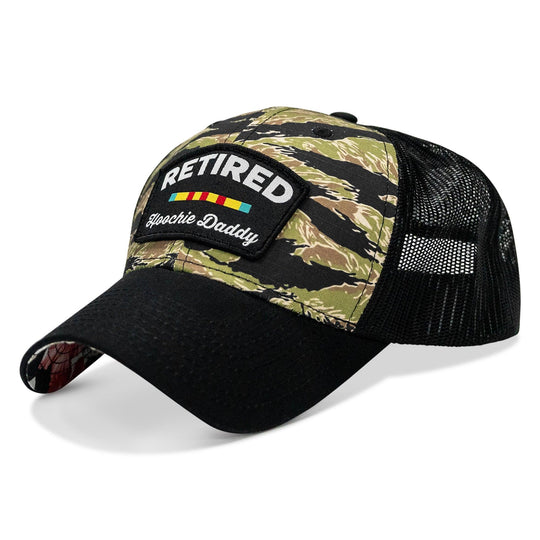 One Revolver Surfboards - Retired Hoochie Daddy Ribbons Patch Original Ripstop Snapback Hat HEADWEAR