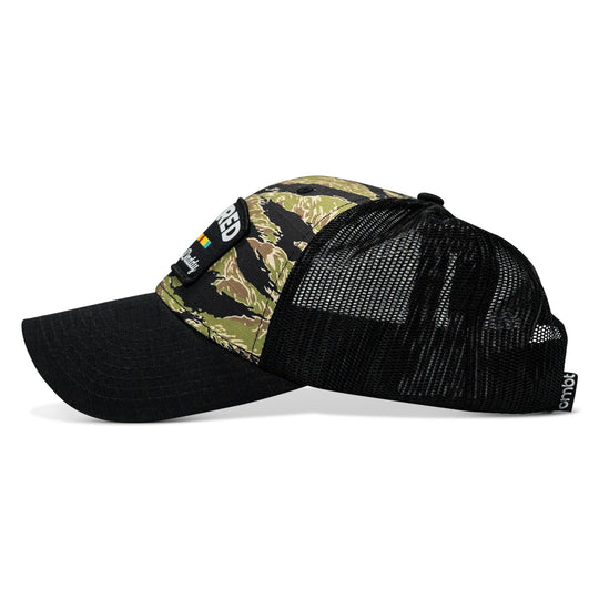 One Revolver Surfboards - Retired Hoochie Daddy Ribbons Patch Original Ripstop Snapback Hat HEADWEAR