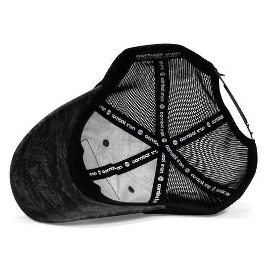 One Revolver Surfboards - Retired Hoochie Daddy Veteran Patch Ripstop Tactical Mesh Snapback Hat HEADWEAR