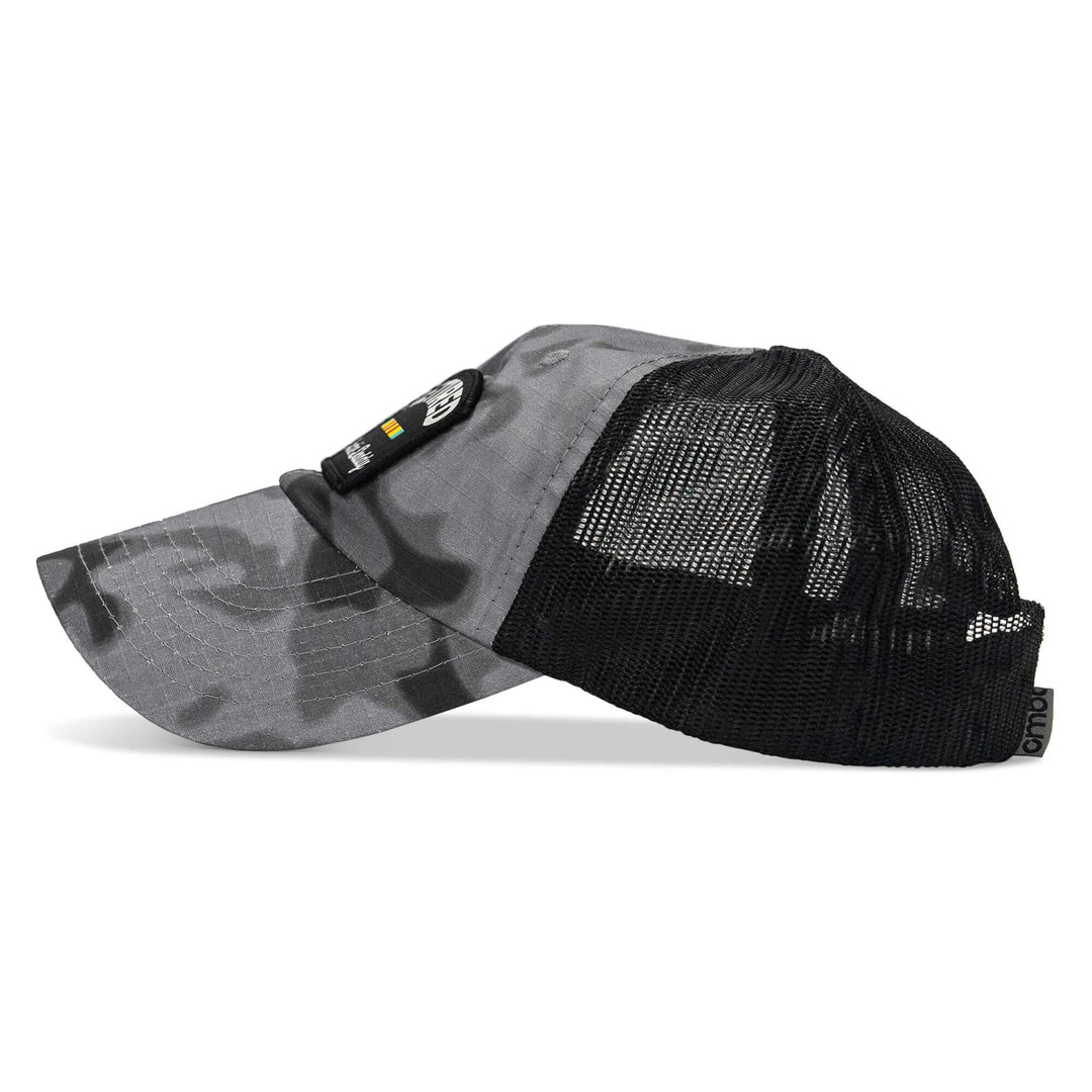 One Revolver Surfboards - Retired Hoochie Daddy Veteran Patch Ripstop Tactical Mesh Snapback Hat HEADWEAR