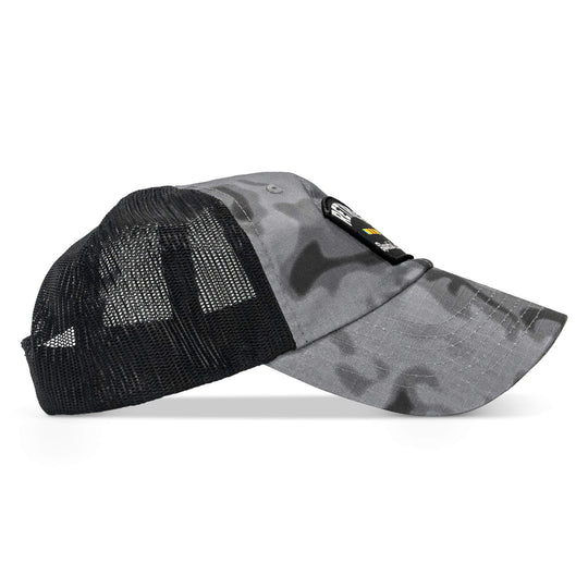 One Revolver Surfboards - Retired Hoochie Daddy Veteran Patch Ripstop Tactical Mesh Snapback Hat HEADWEAR