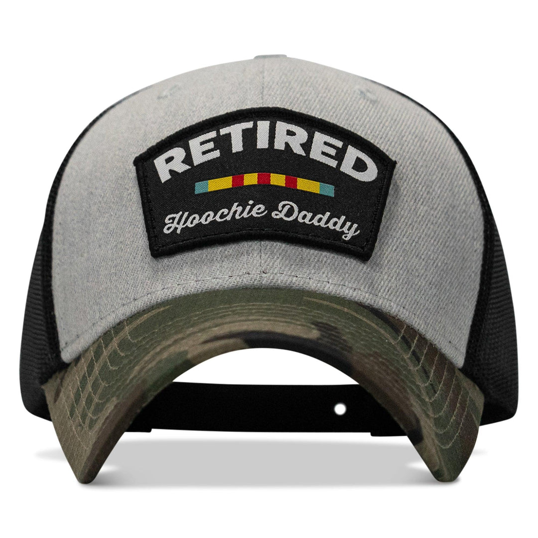 One Revolver Surfboards - Retired Hoochie Daddy Veteran Patch Snapback Hat HEADWEAR